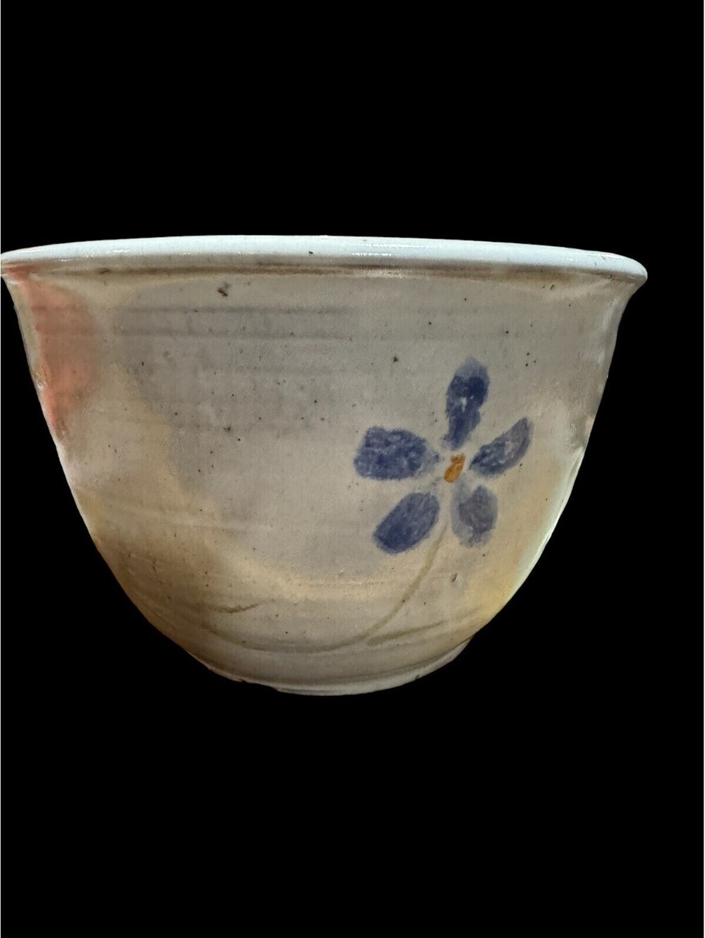 Artist Signed Clay Flower Pot Never Used. Made In Maine